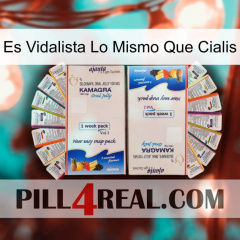 Is Vidalista The Same As Cialis kamagra1